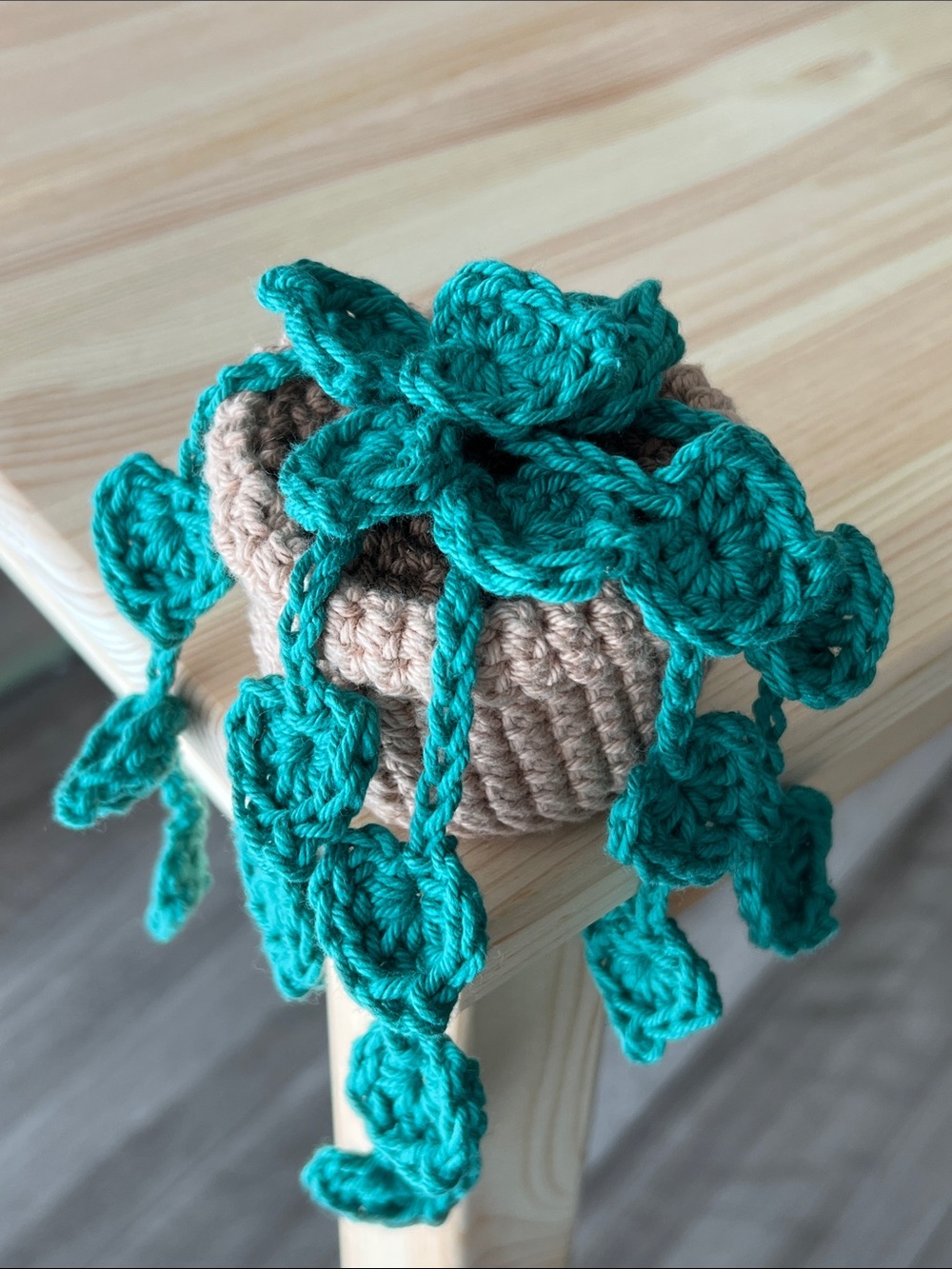 Handmade Crochet Ivy Plant